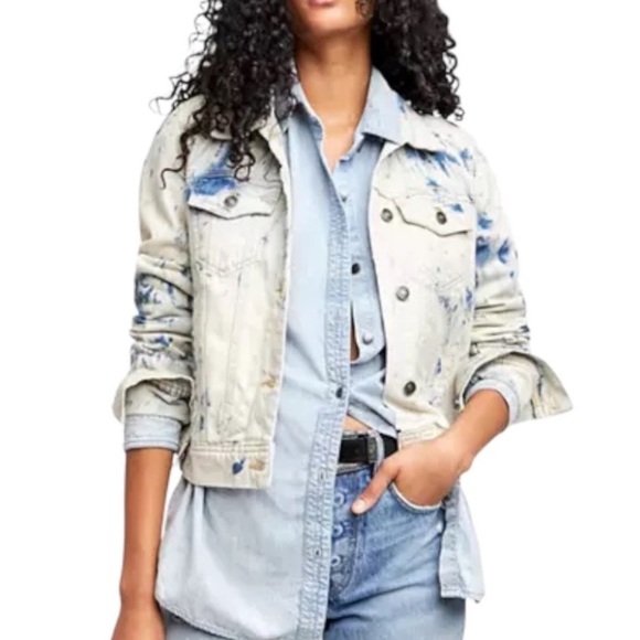 Free People Rumors Denim Jacket NWT - Picture 4 of 16